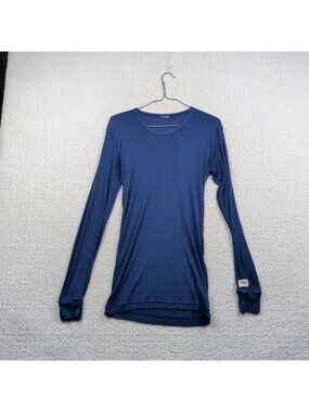 Vintage Odlo Termic Base Layer Long Sleeve Ski / Hike Dark Blue Outdoor Wom Read